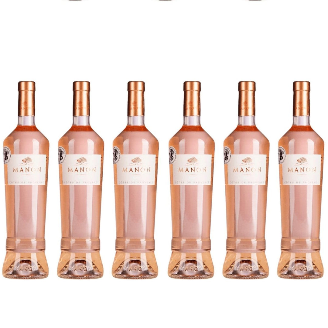 Manon Côtes de Provence Rosé Roséwein Wein trocken Frankreich Inkl. FeinWert E-Book (6 x 0,75l) - Versanel -