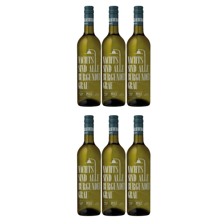 Markus Pfaffmann Bei Nacht Grauburgunder Weißwein Qualitätswein trocken (6 x 0.75l) - Versanel -