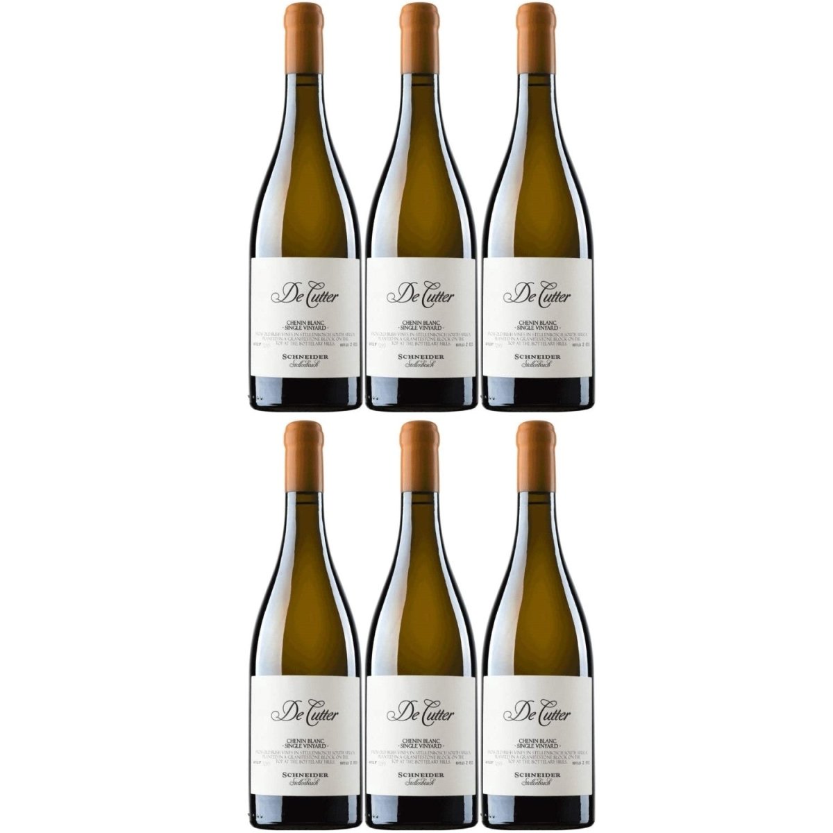 Markus Schneider De Cutter Chenin Blanc Weißwein Wein trockSüdafrikaen (6 x 0.75l) - Versanel -