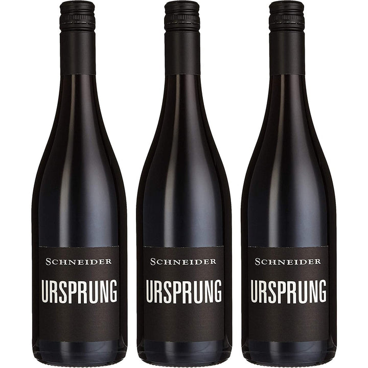 Markus Schneider Ursprung Rotwein deutscher Wein trocken Pfalz (3 x 0.75l) - Versanel -