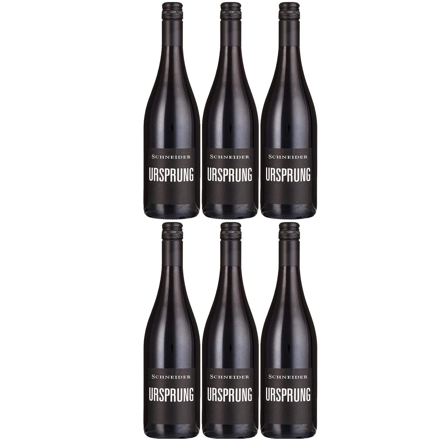 Markus Schneider Ursprung Rotwein deutscher Wein trocken Pfalz (6 x 0.75l) - Versanel -
