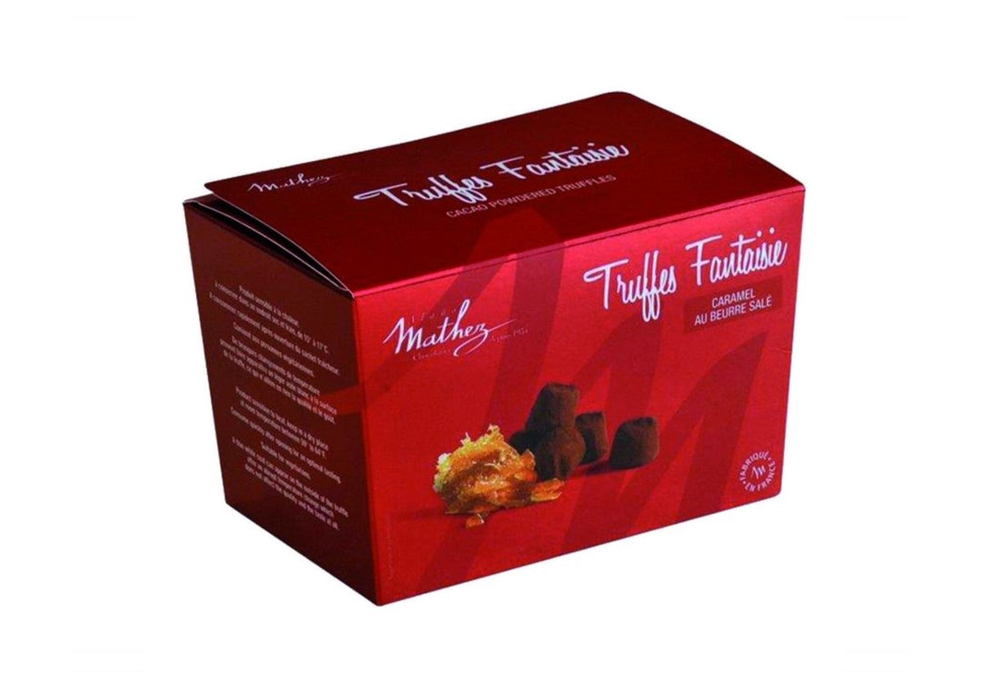 Mathez Schokoladentrüffel Fantaisie mit gesalzenem Karamell, 250g - Versanel -