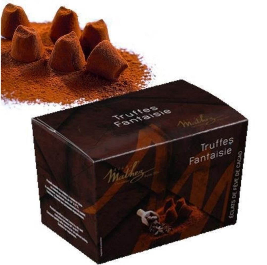 Mathez Schokoladentrüffel Fantaisie mit Kakaobohnensplittern, (6 x 250g ) - Versanel -