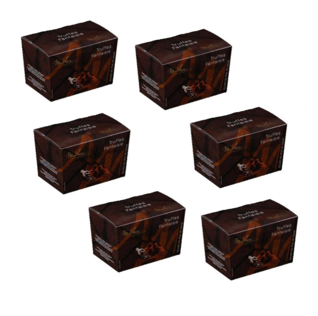 Mathez Schokoladentrüffel Fantaisie mit Kakaobohnensplittern, (6 x 250g ) - Versanel -