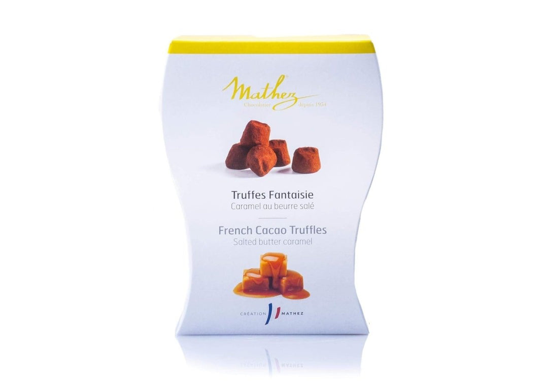 Mathez Trüffelpralinés m. gesalzenem Karamel Mathez Truffes Fantaisie (1 x 250g) - Versanel -
