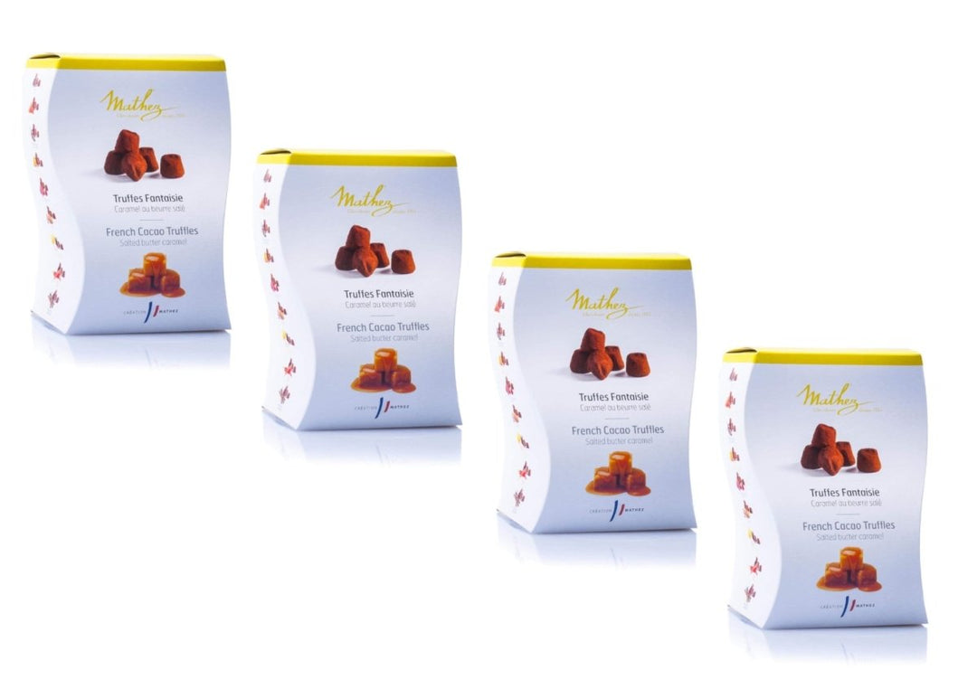 Mathez Trüffelpralinés m. gesalzenem Karamel Mathez Truffes Fantaisie (4 x 250g) - Versanel -