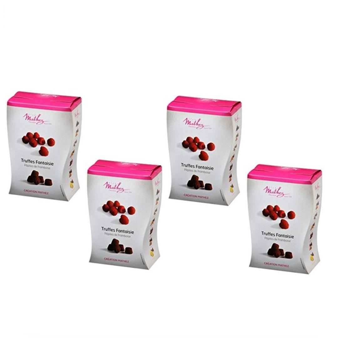Mathez Truffes d'Or Schokoladentrüffel bestäubt mit Kakaopulver Frankreich (4 x 250g) - Versanel -