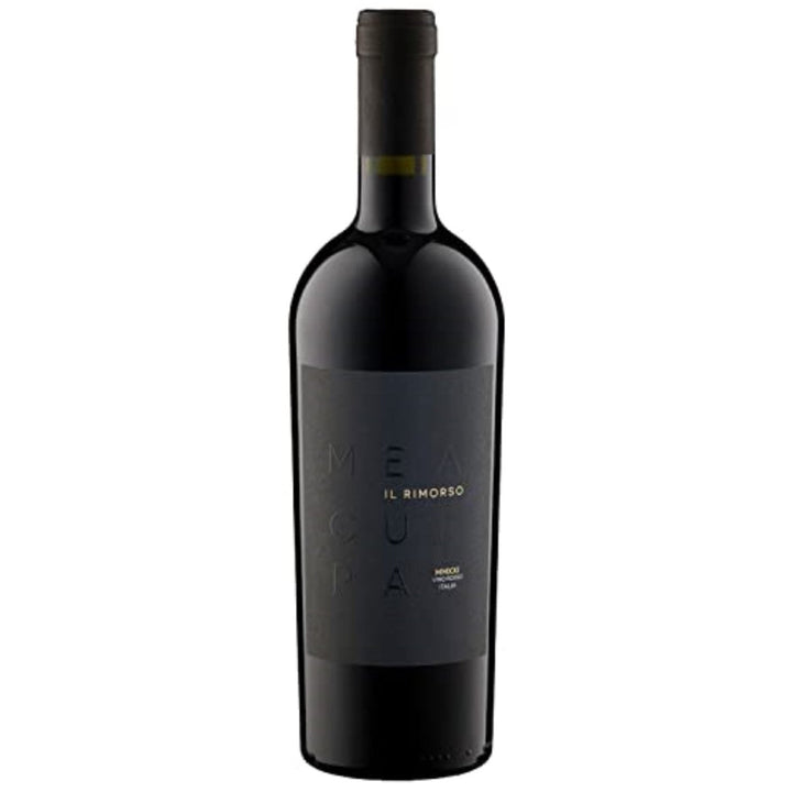 MEA CULPA Vino Rosso Il Rimorso Rotwein Wein Halbtrocken DOC Sizilien (12 x 0,75l) - Versanel -