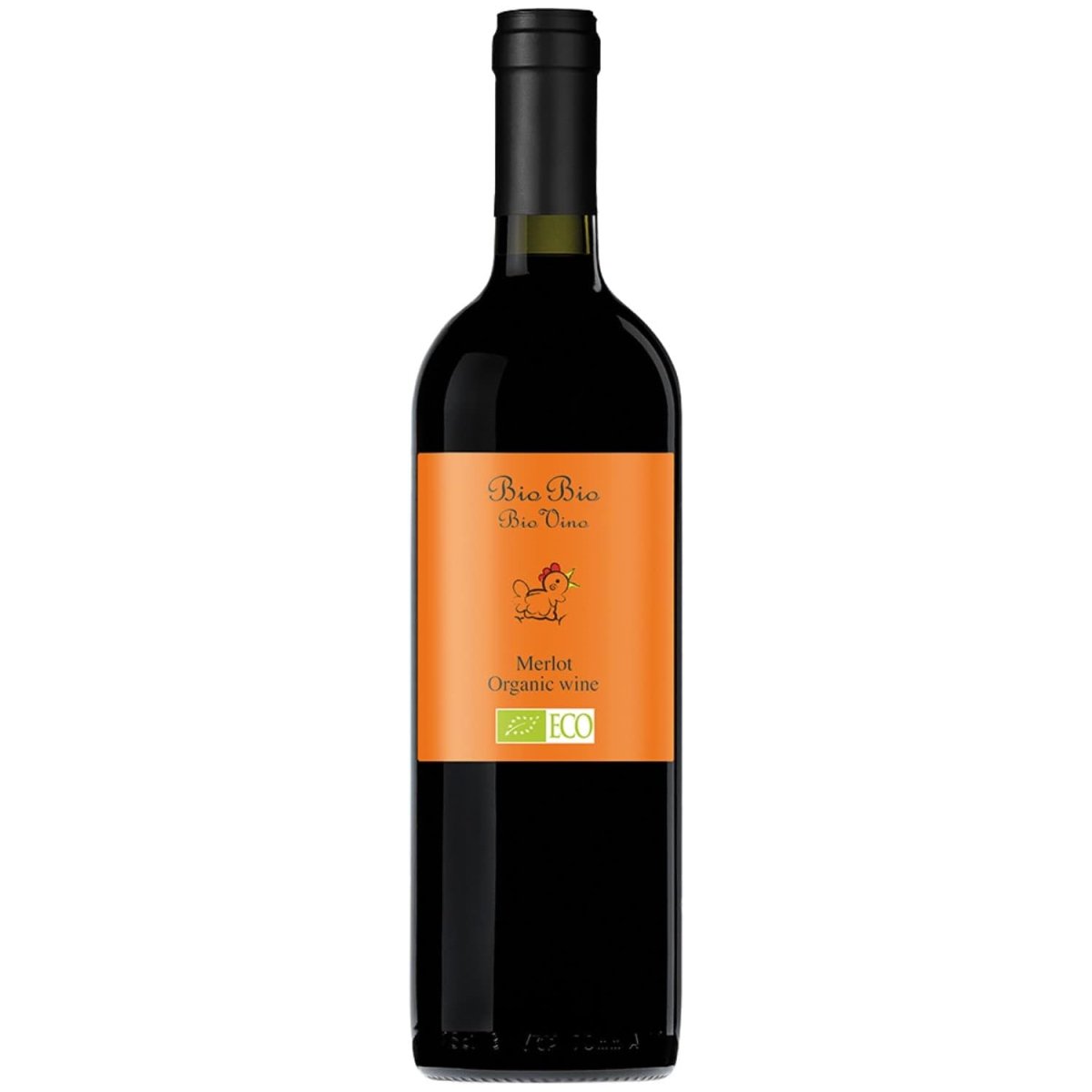 Merlot IGT Bio Bio Bio Rotwein Wein trocken Italien (12 x 0,75l) - Versanel -