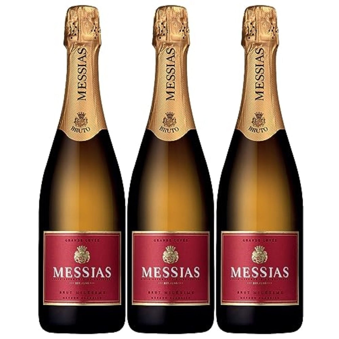 Messias Espumante Brut Milésime Grand Cuvée Schaumwein Portugal (3 x 0,75l) - Versanel -