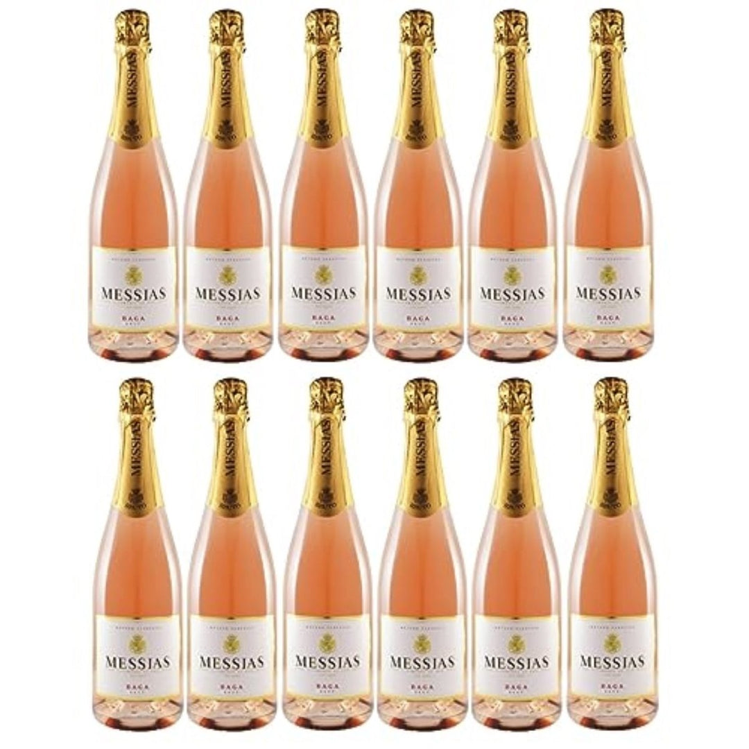 Messias Espumante Rosé Bruto Schaumwein Roséwein trocken Portugal (12 x 0,75l) - Versanel -