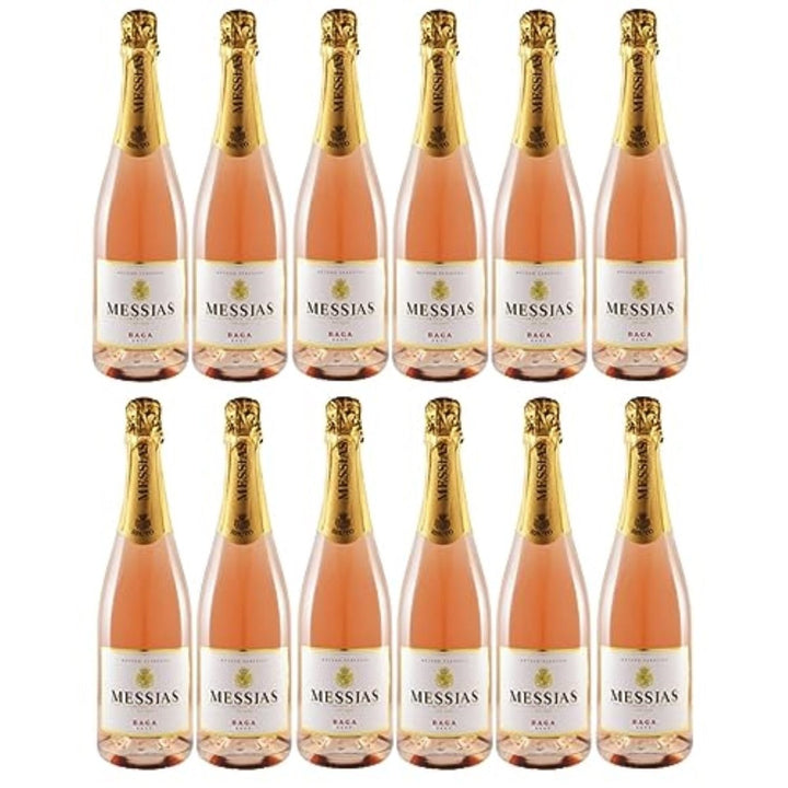 Messias Espumante Rosé Bruto Schaumwein Roséwein trocken Portugal (12 x 0,75l) - Versanel -