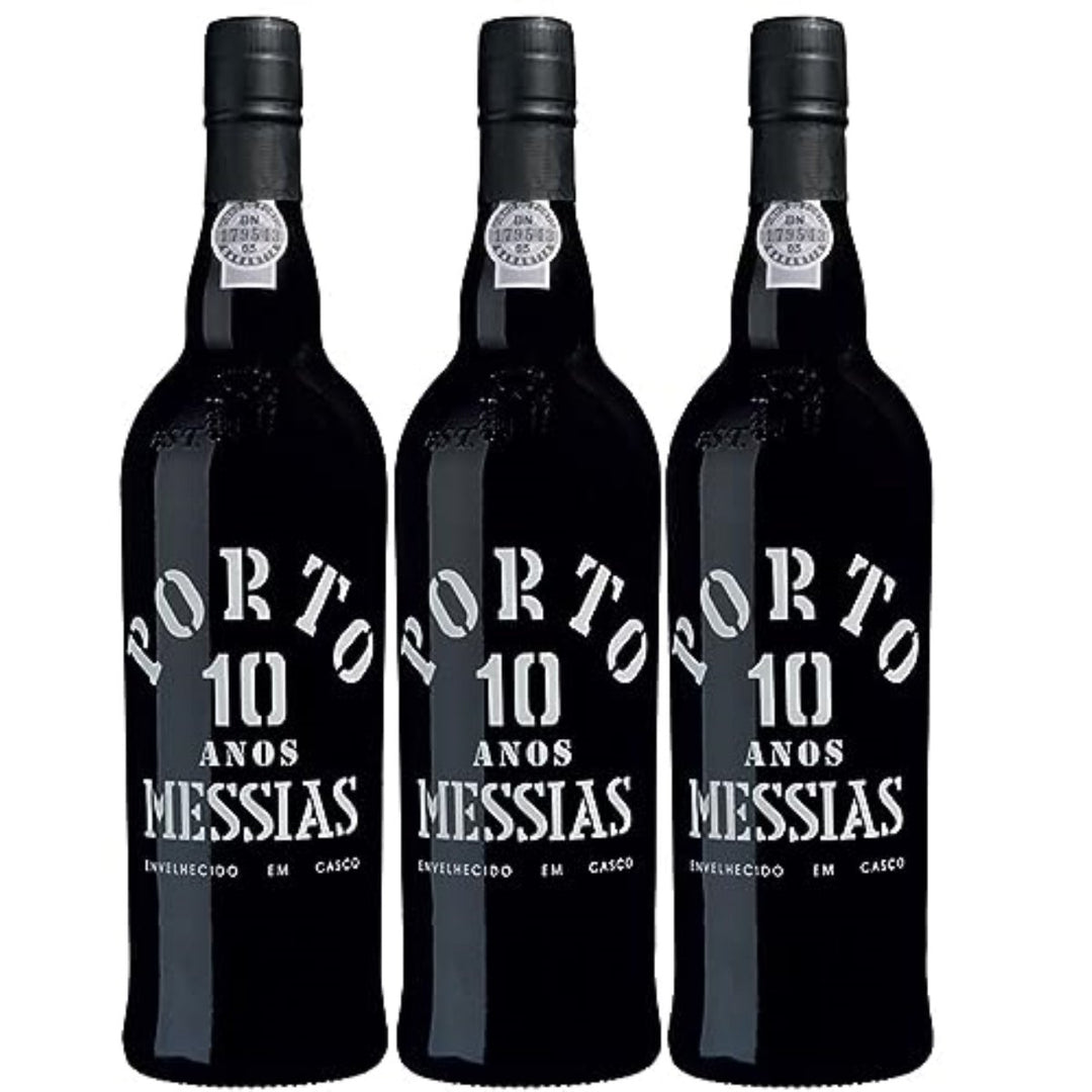 Messias Port 10 Anos Portwein rot süß Portugal (3 x 0,75l) - Versanel -