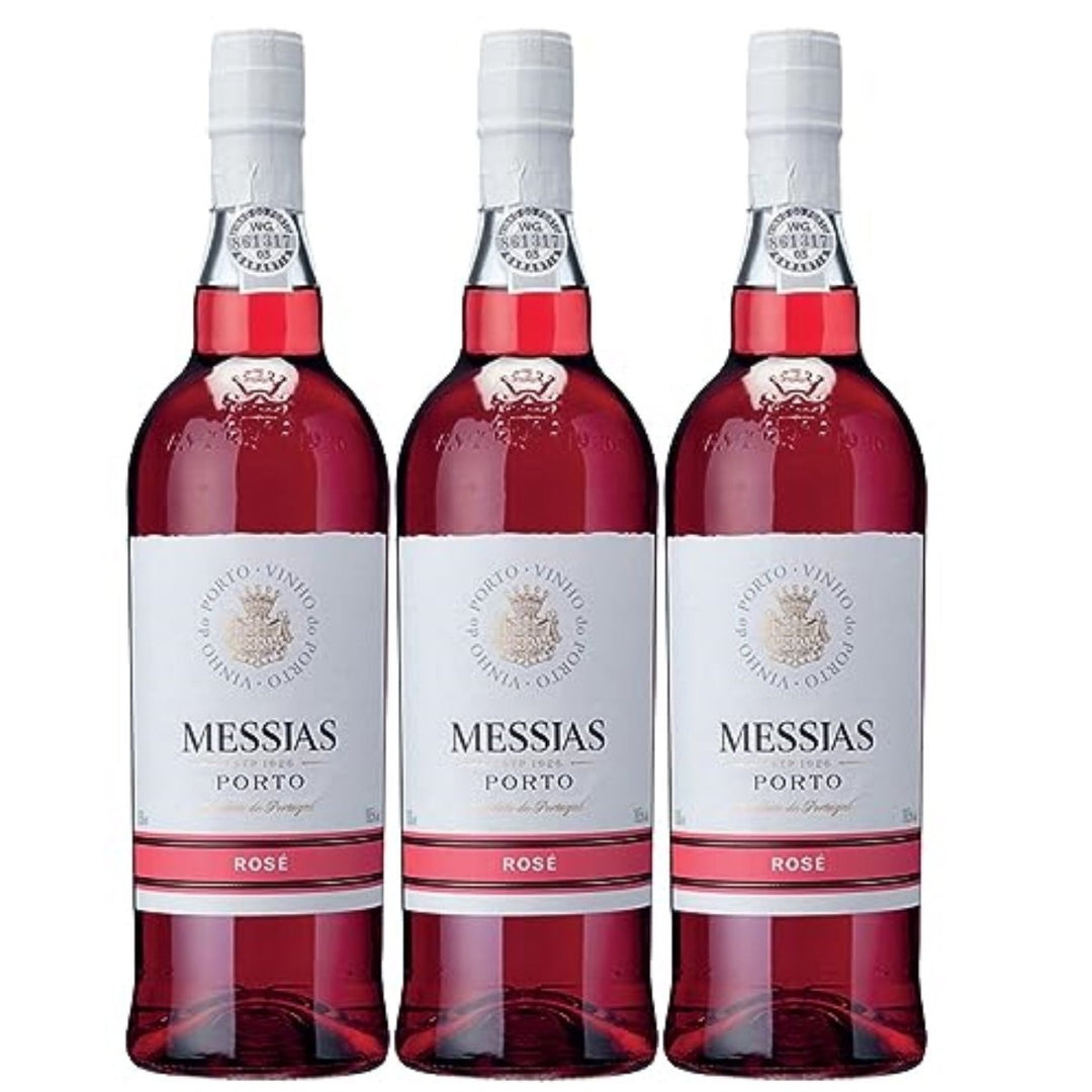 Messias Port Rosé Portwein süß Portugal (3 x 0,75l) - Versanel -