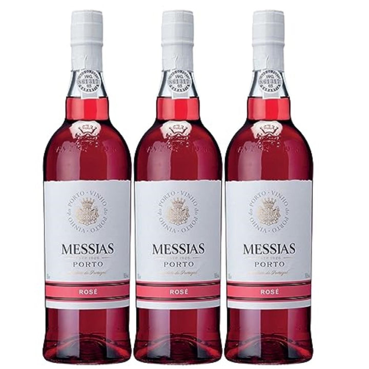 Messias Port Rosé Portwein süß Portugal (3 x 0,75l) - Versanel -