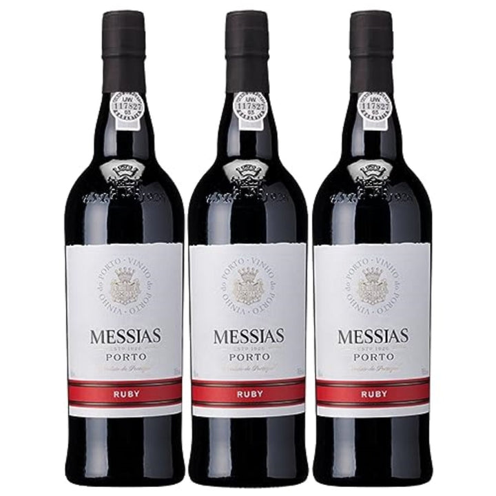 Messias Port Ruby Portwein rot süß Portugal (3 x 0,75l) - Versanel -