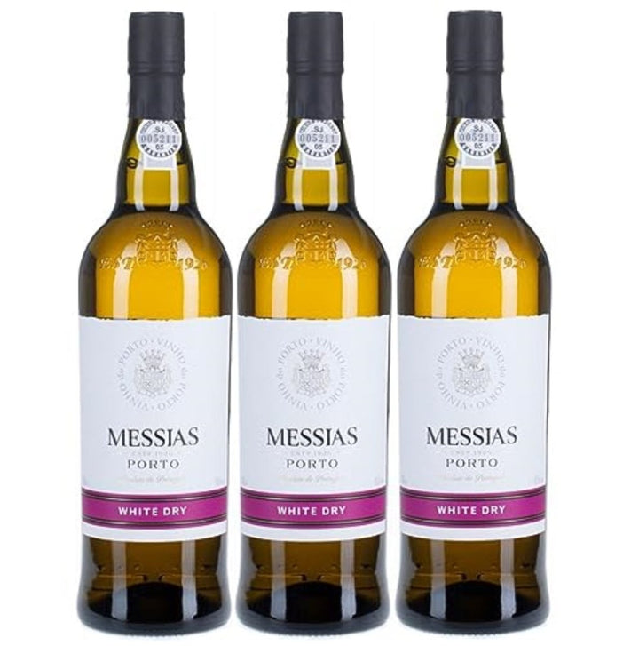 Messias Port White Dry Portwein weiß trocken Portugal (3 x 0,75l) - Versanel -
