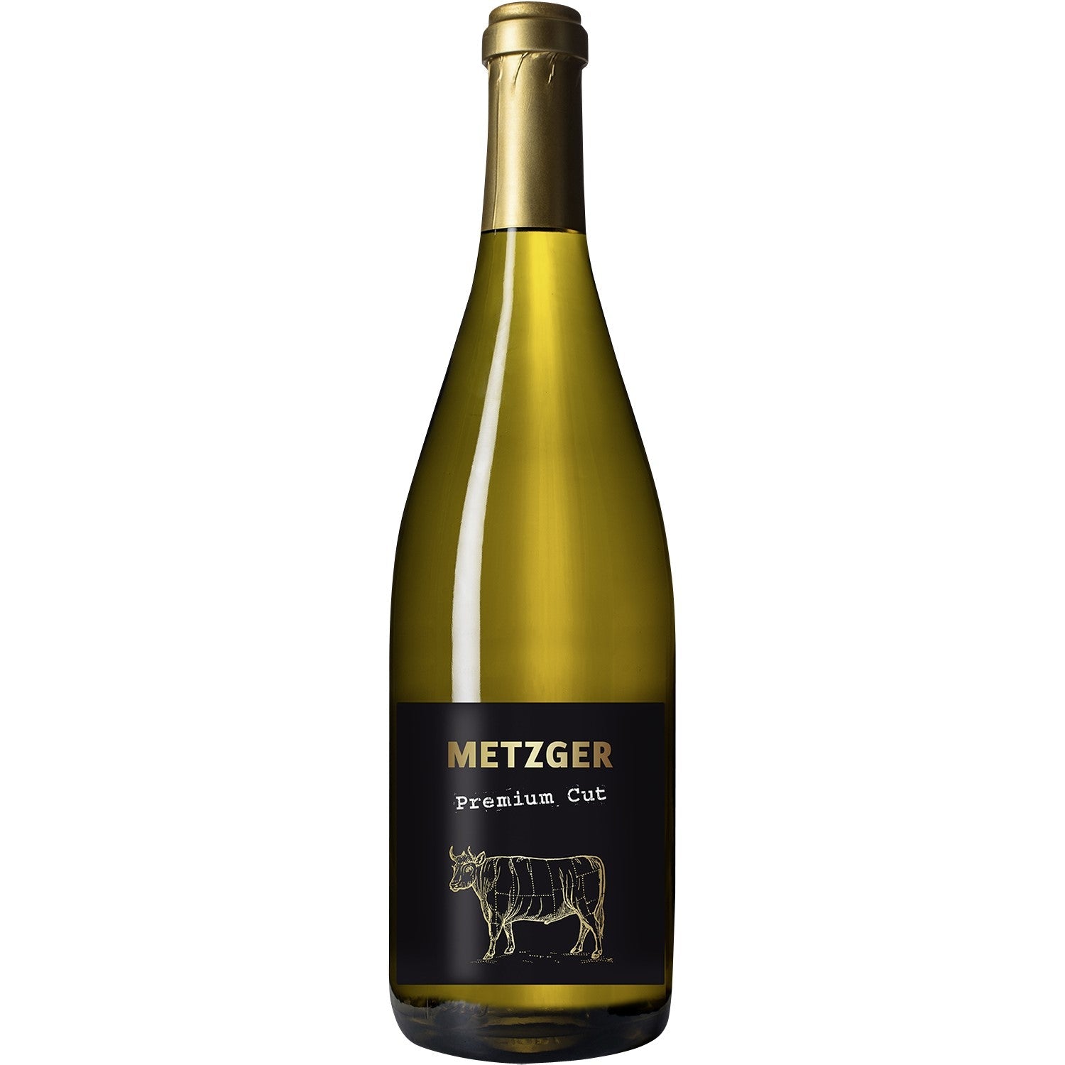 Metzger Premium Cut Pinot Blanc Weißwein Wein QbA trocken Deutschland (3 x 0.75l) - Versanel -