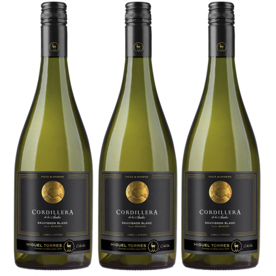 Miguel Torres Cordillera Sauvignon Blanc Elqui Valley Weißwein Wein Trocken Chile (3 x 0.75l) - Versanel -