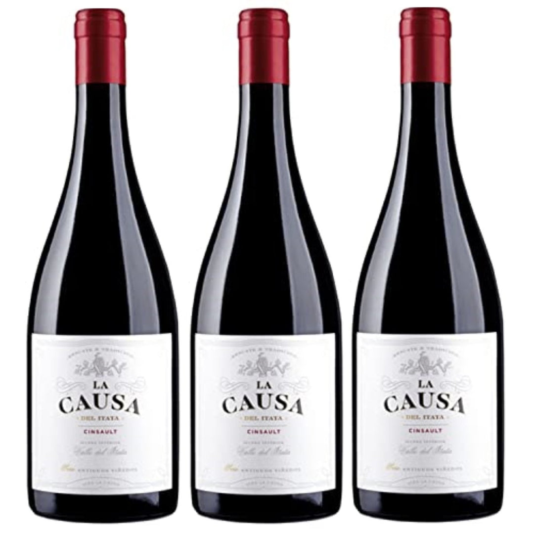 Miguel Torres La Causa Cinsault Rotwein Wein Trocken Chile (3 x 0,75l) - Versanel -