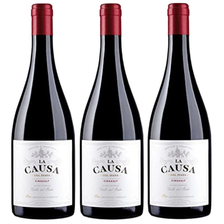 Miguel Torres La Causa Cinsault Rotwein Wein Trocken Chile (3 x 0,75l) - Versanel -