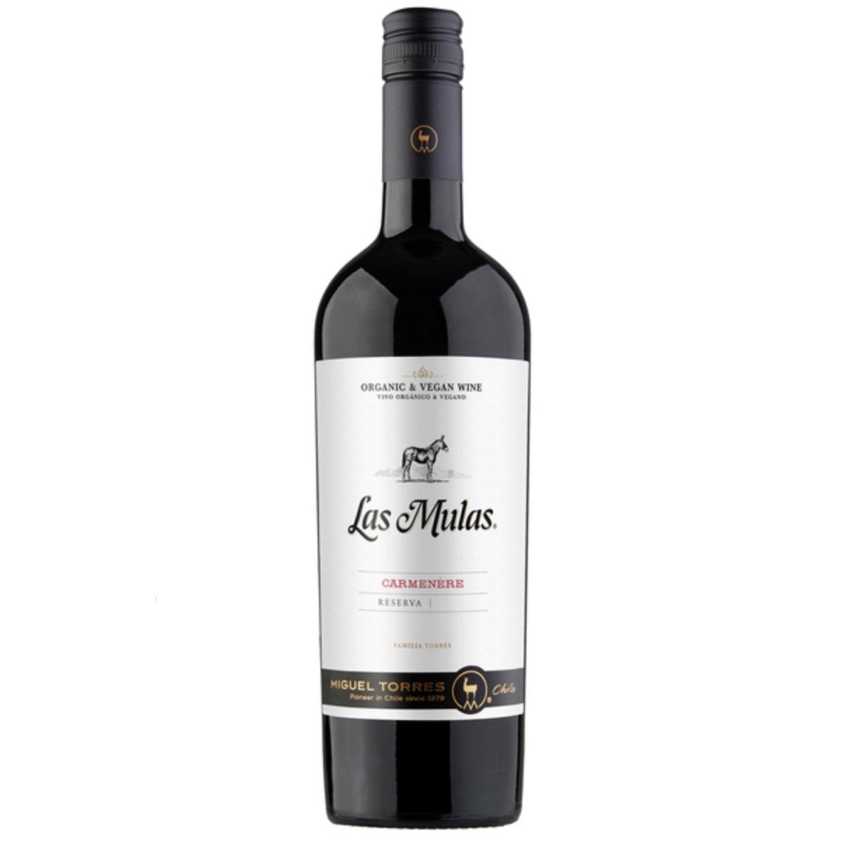 Miguel Torres Las Mulas Reserva Cabernet Sauvignon Rotwein Bio Wein Trocken Chile (12 x 0.75l) - Versanel -