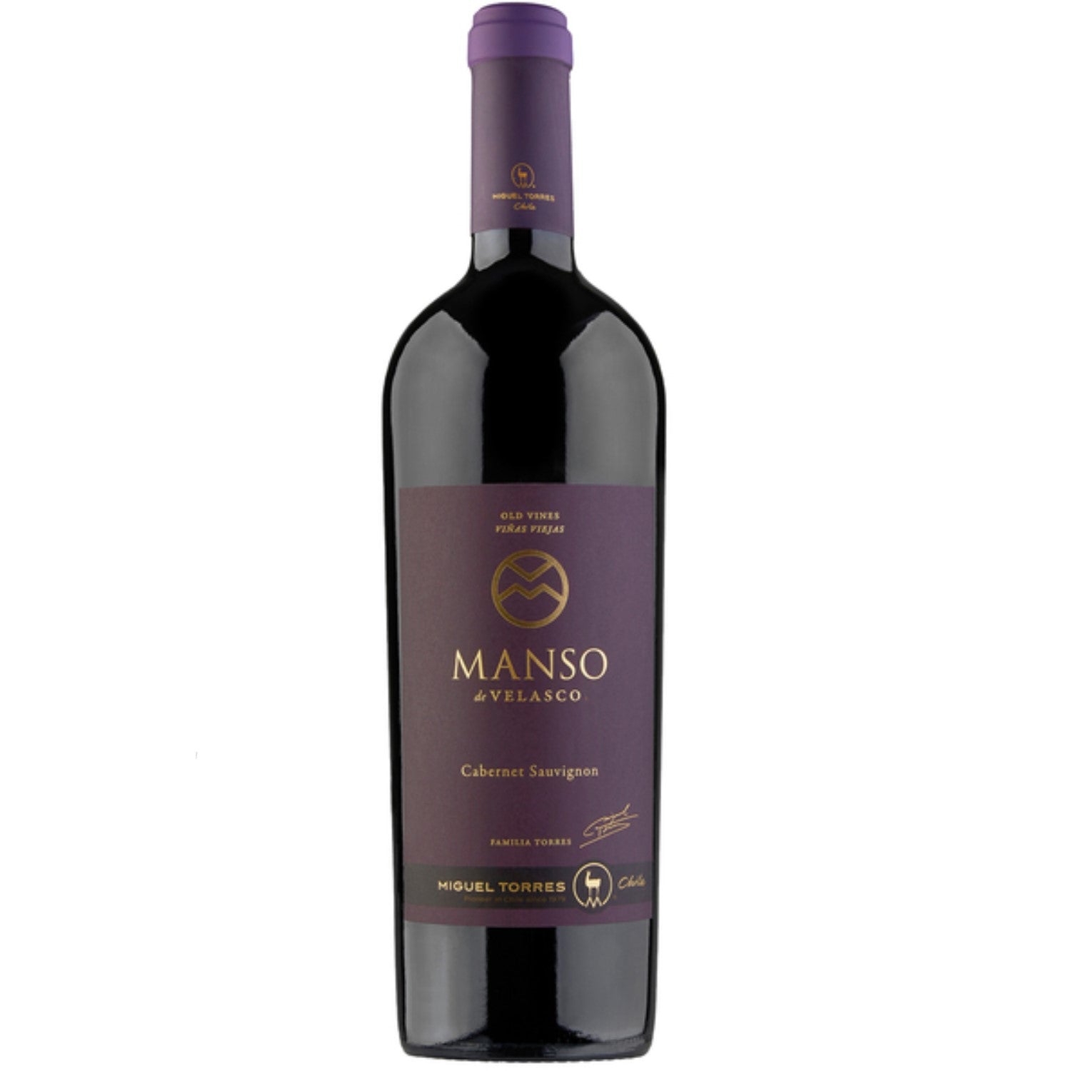 Miguel Torres Manso de Velasco Cabernet Sauvignon Rotwein Wein Trocken Chile (12 x 0.75l) - Versanel -