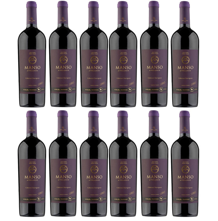 Miguel Torres Manso de Velasco Cabernet Sauvignon Rotwein Wein Trocken Chile (12 x 0.75l) - Versanel -