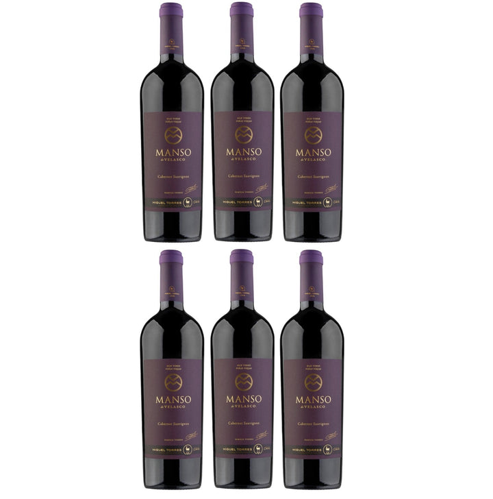 Miguel Torres Manso de Velasco Cabernet Sauvignon Rotwein Wein Trocken Chile (6 x 0.75l) - Versanel -