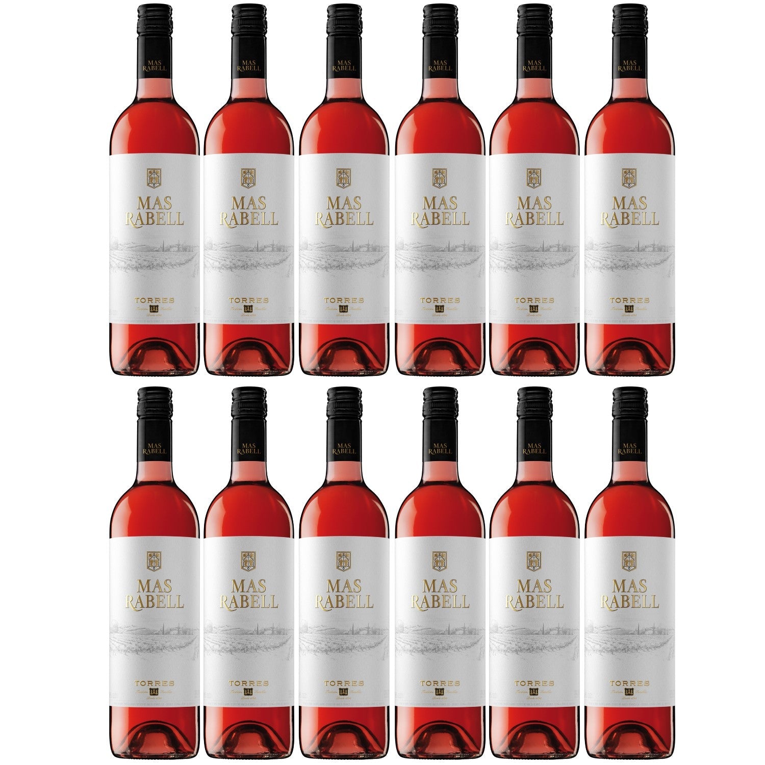 Miguel Torres Mas Rabell Rosado D.O. Roséwein Wein Trocken Spanien (12 x 0.75l) - Versanel -