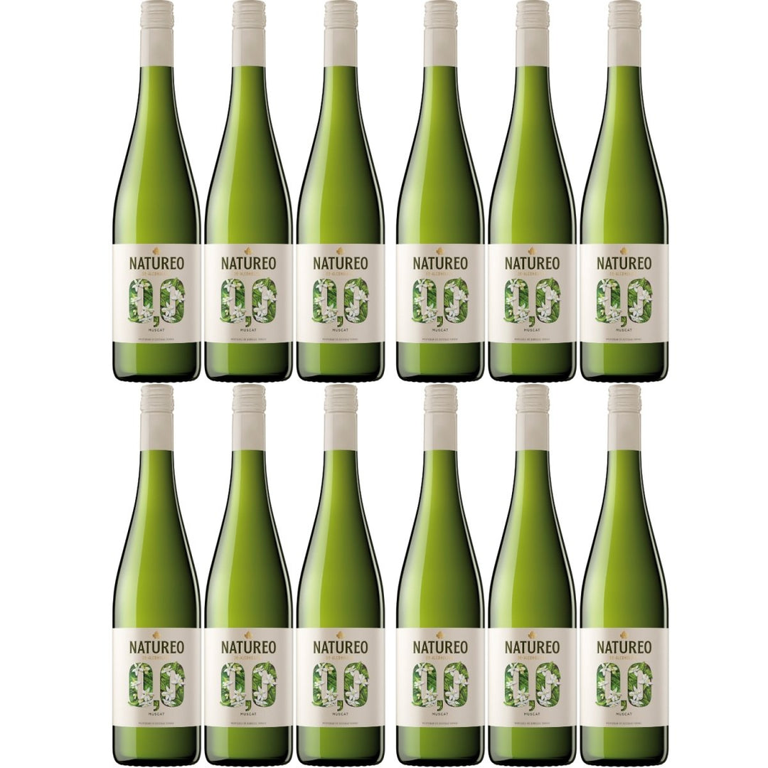 Miguel Torres Natureo Free Blanco Weißwein alkoholfrei Wein halbtrocken Spanien (12 Flaschen) - Versanel -