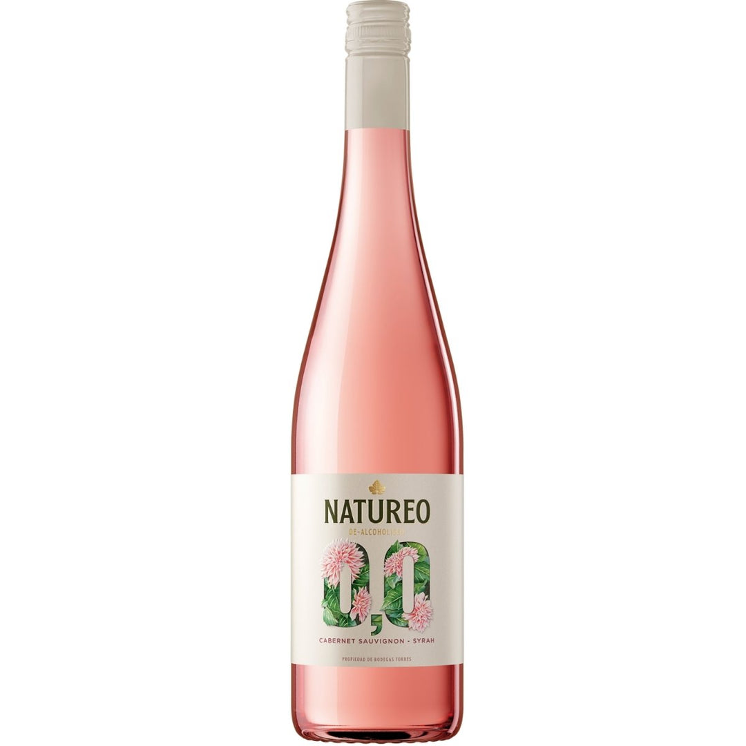 Miguel Torres Natureo Free Rosado Roséwein alkoholfrei Wein halbtrocken Spanien (3 Flaschen) - Versanel -