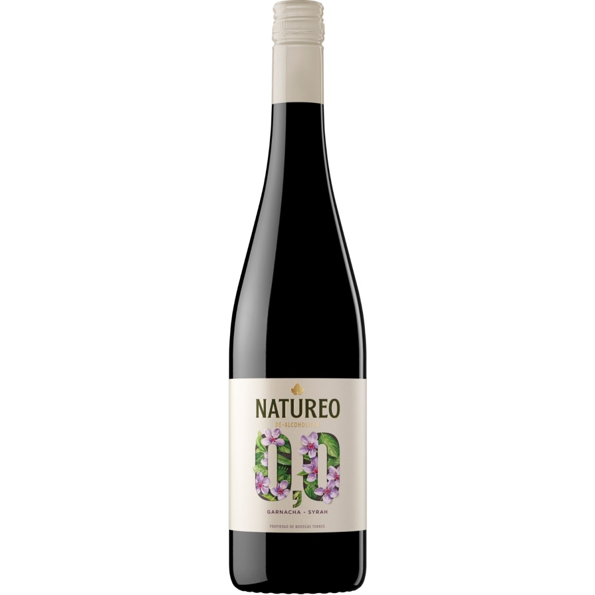 Miguel Torres Natureo Free Tinto Rotwein alkoholfrei Wein halbtrocken Spanien (12 Flaschen) - Versanel -