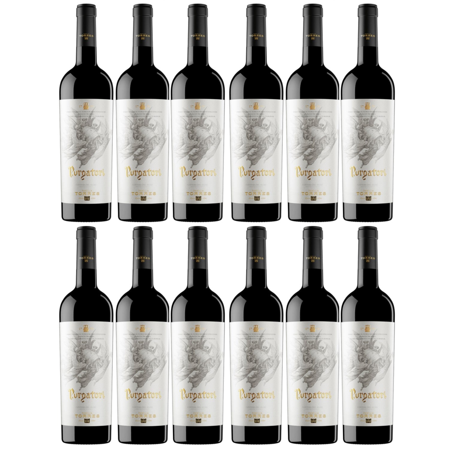 Miguel Torres Purgatori Tinto D.O. Rotwein Wein Trocken Spanien (12 x 0.75l) - Versanel -