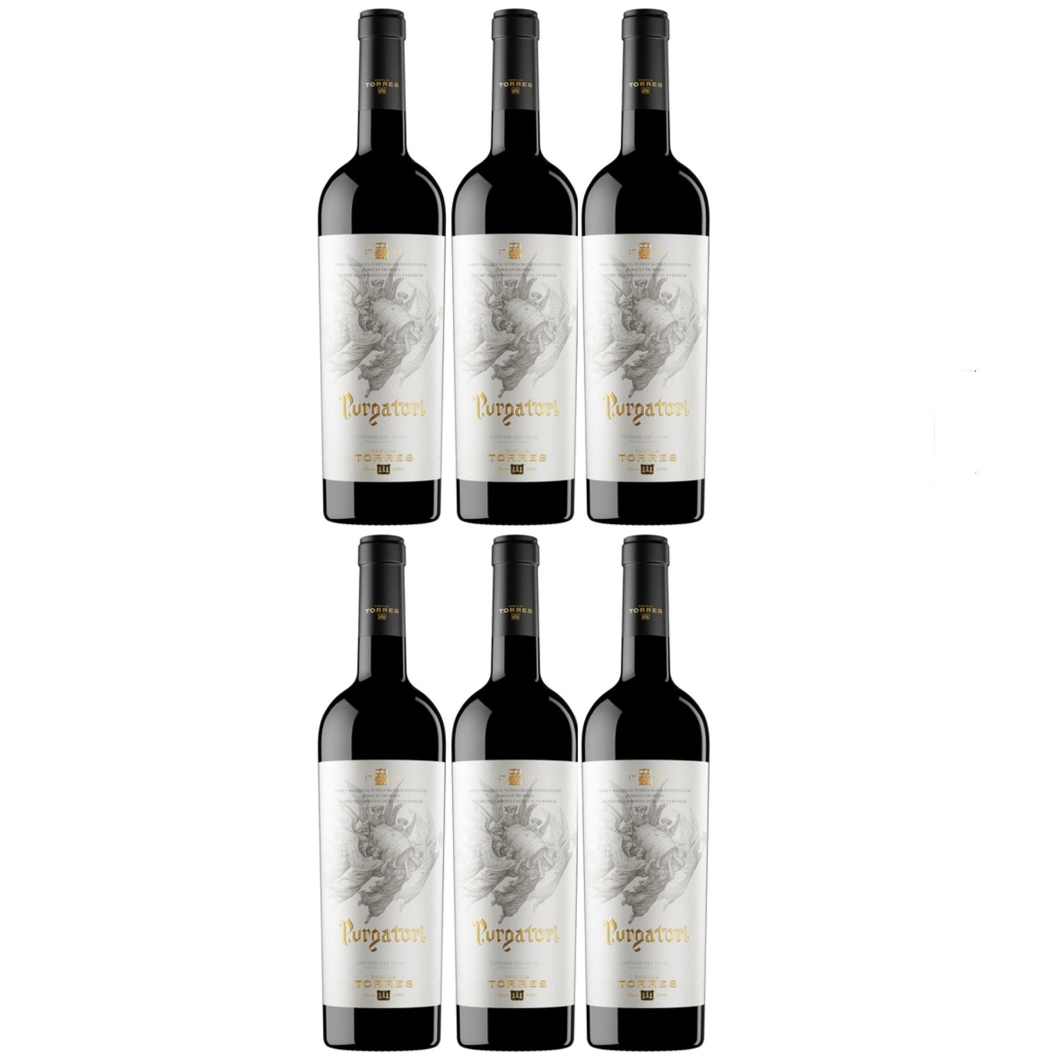Miguel Torres Purgatori Tinto D.O. Rotwein Wein Trocken Spanien (6 x 0.75l) - Versanel -