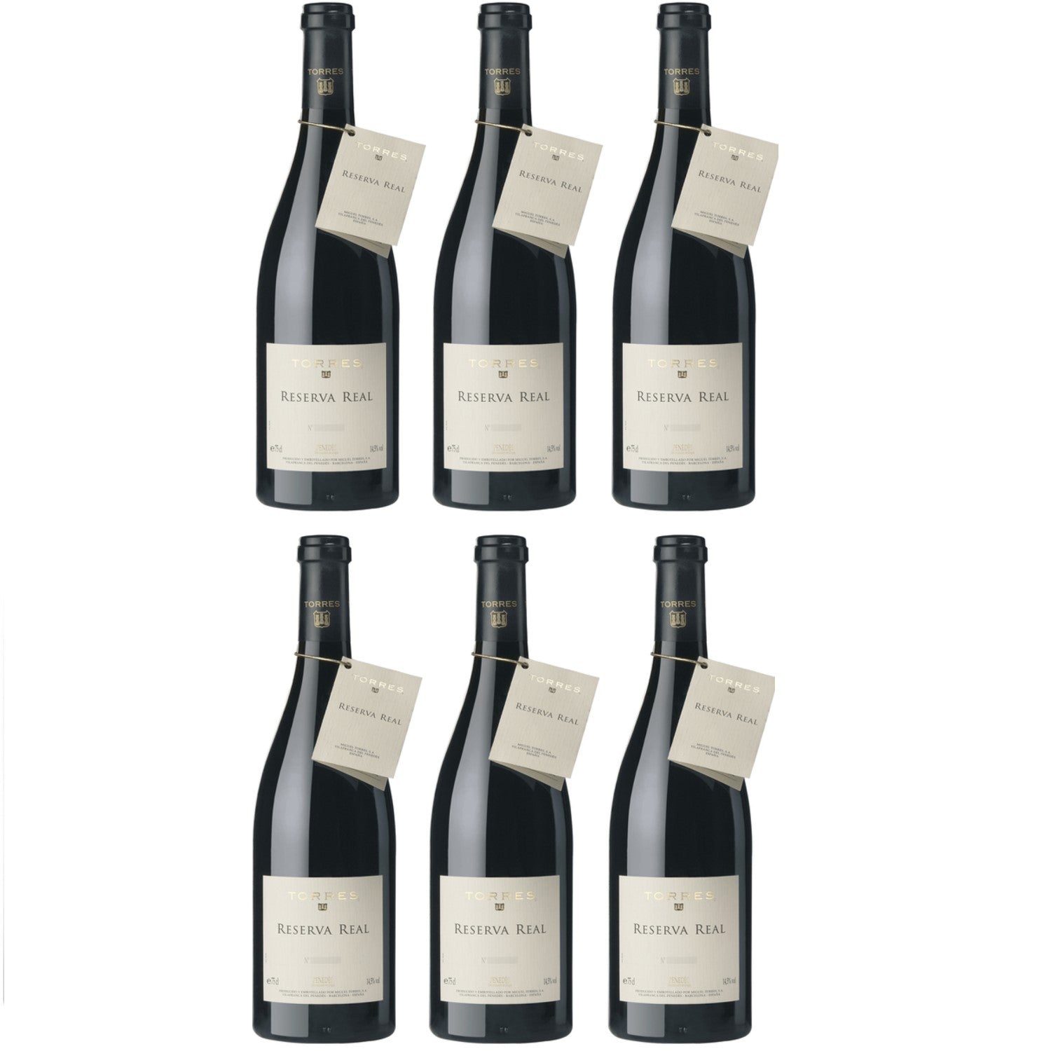 Miguel Torres Reserva Real D.O. Limitiert Rotwein Cuvée Wein Trocken Spanien (6 x 0.75l) - Versanel -