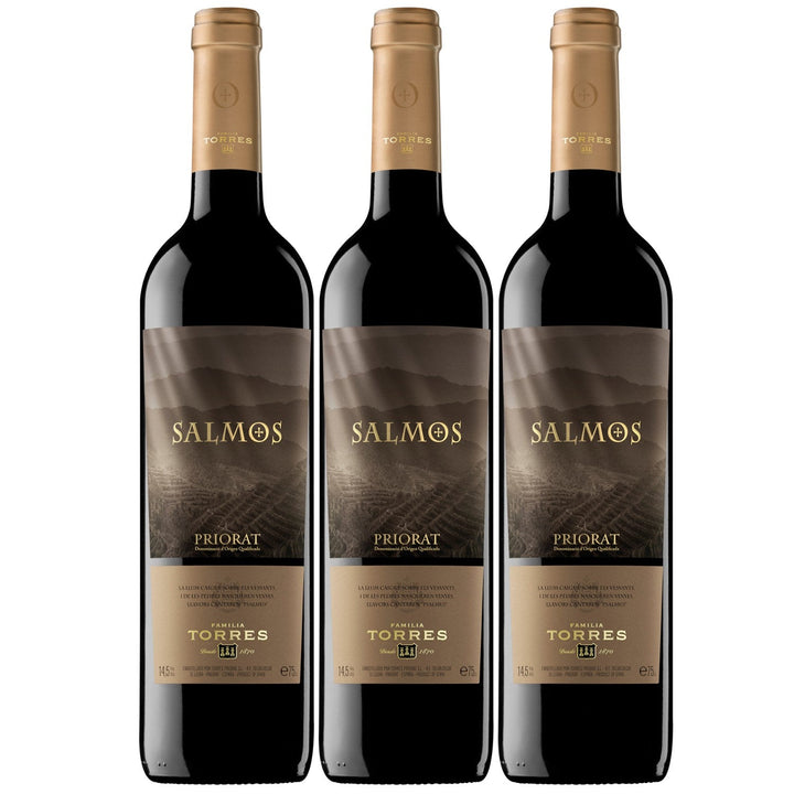 Miguel Torres Salmos DO Priorat Rotwein Wein Trocken Spanien I Versanel Paket (3 x 0,75l) - Versanel -