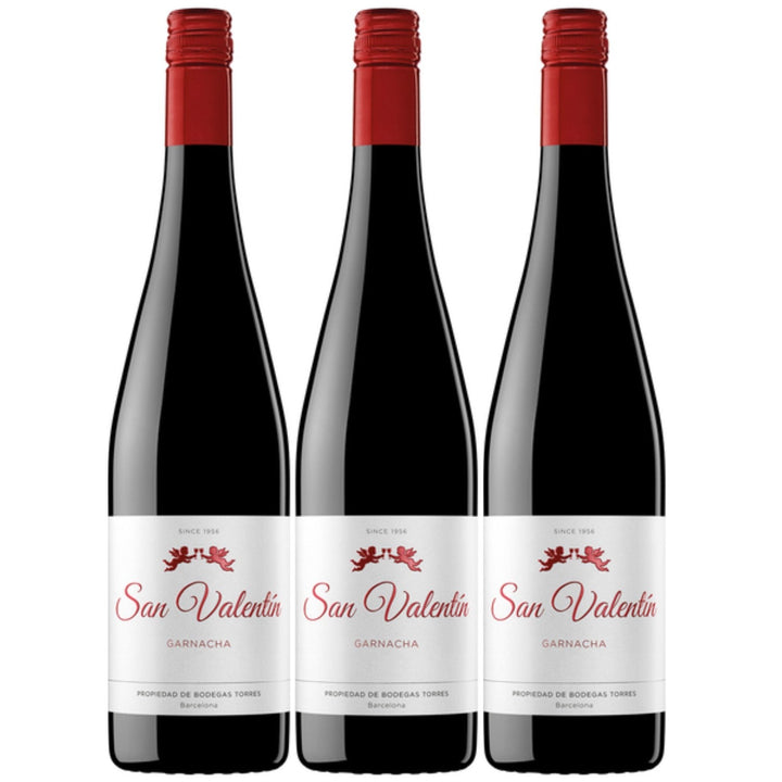 Miguel Torres San Valentin Tinto D.O. Rotwein Wein Trocken Spanien (3 x 0.75l) - Versanel -