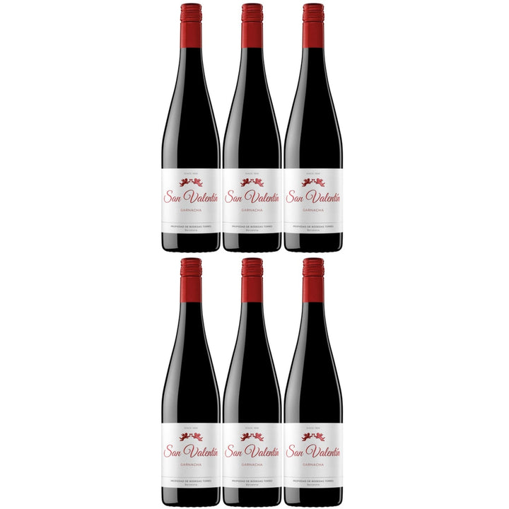 Miguel Torres San Valentin Tinto D.O. Rotwein Wein Trocken Spanien (6 x 0.75l) - Versanel -