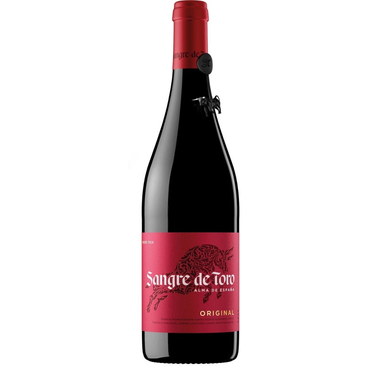 Miguel Torres Sangre de Toro Original D.O. Rotwein Wein Trocken Spanien (6 x 0.75l) - Versanel -