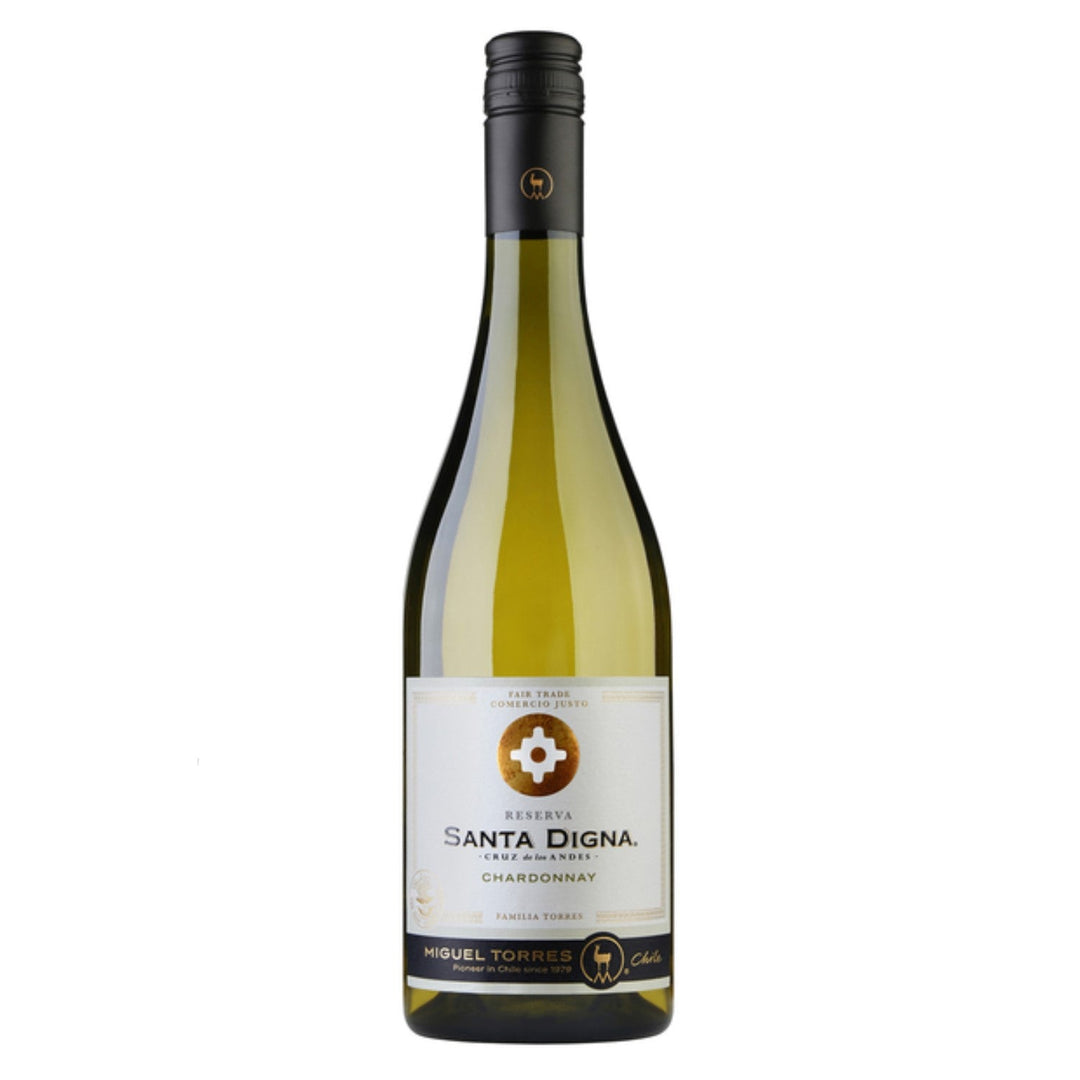 Miguel Torres Santa Digna Reserva Chardonnay Weißwein Wein Halbtrocken Chile (12 x 0.75l) - Versanel -