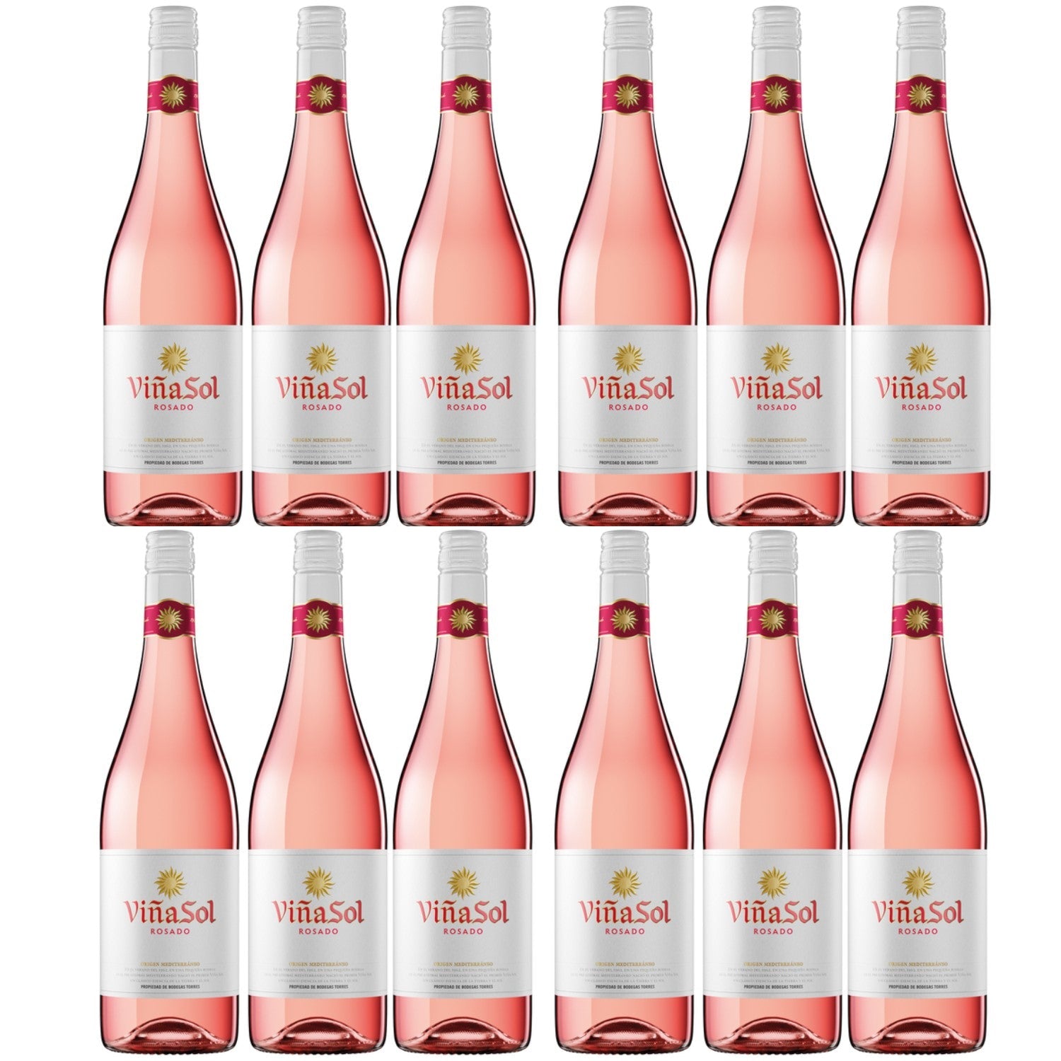 Miguel Torres Vina Sol Rosado D.O. Roséwein Wein Trocken Spanien (12 x 0.75l) - Versanel -