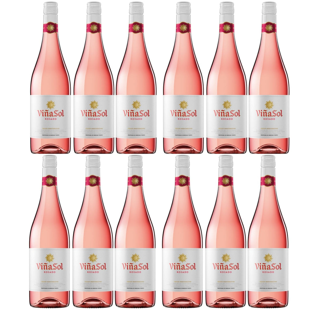 Miguel Torres Vina Sol Rosado D.O. Roséwein Wein Trocken Spanien (12 x 0.75l) - Versanel -