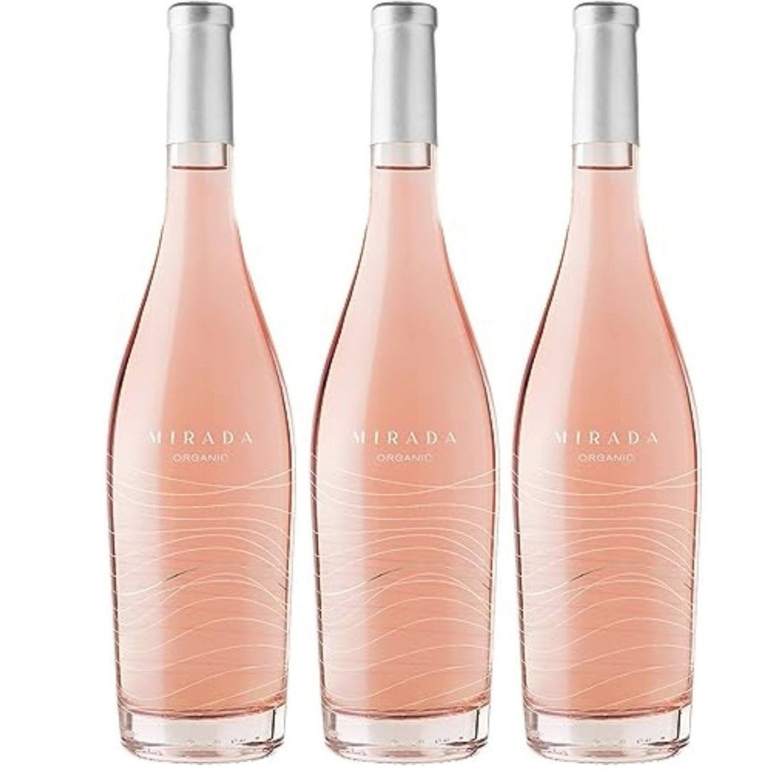 Mirada Bobal Rosado Organic VdT Castilla Roséwein Bio Wein trocken Frankreich Inkl. FeinWert E-Book (3 x 0,75l) - Versanel -