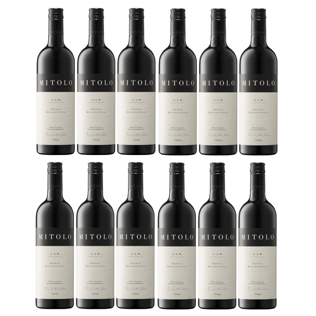 Mitolo G.A.M. Shiraz McLaren Vale Rotwein Wein trocken Australien (12 x 0.75l) - Versanel -