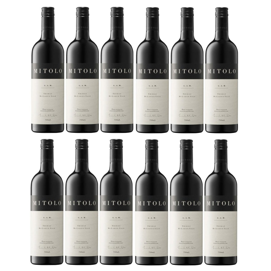Mitolo G.A.M. Shiraz McLaren Vale Rotwein Wein trocken Australien (12 x 0.75l) - Versanel -