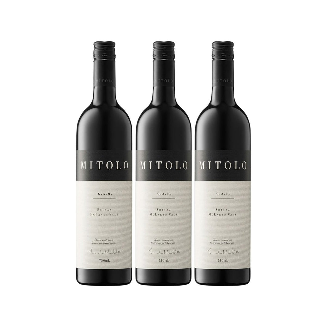 Mitolo G.A.M. Shiraz McLaren Vale Rotwein Wein trocken Australien (3 x 0.75l) - Versanel -