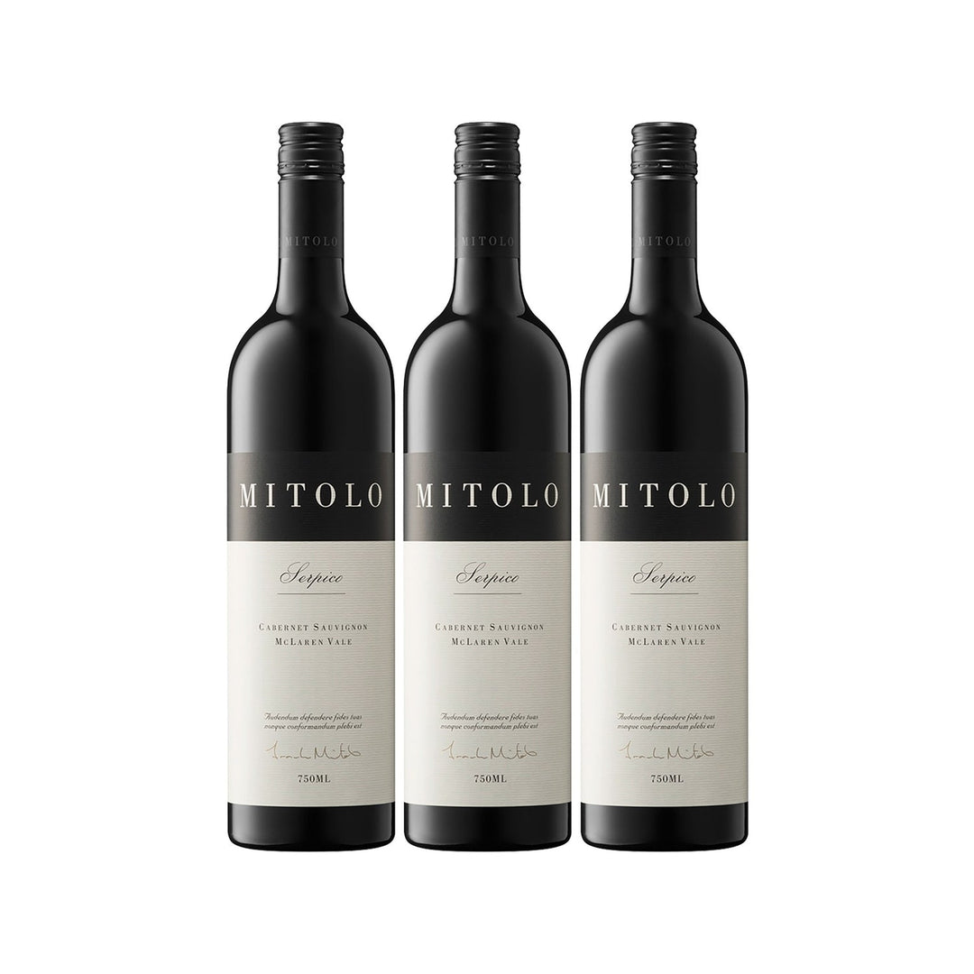 Mitolo Serpico Cabernet Sauvignon McLaren Vale Rotwein Wein trocken Australien (3 x 0.75l) - Versanel -