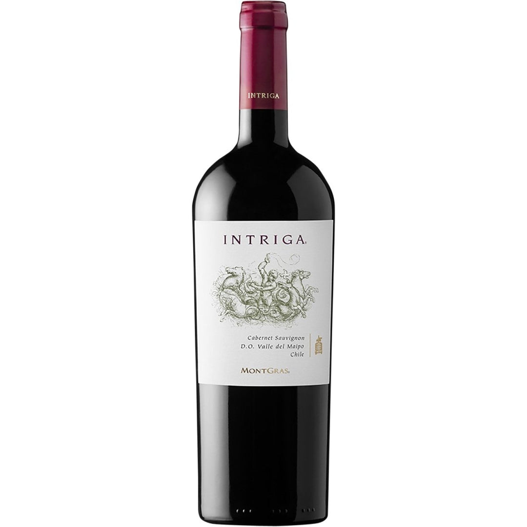 MontGras Intriga Cabernet Sauvignon Rotwein Wein trocken Chile (1 x 0.75l) - Versanel -