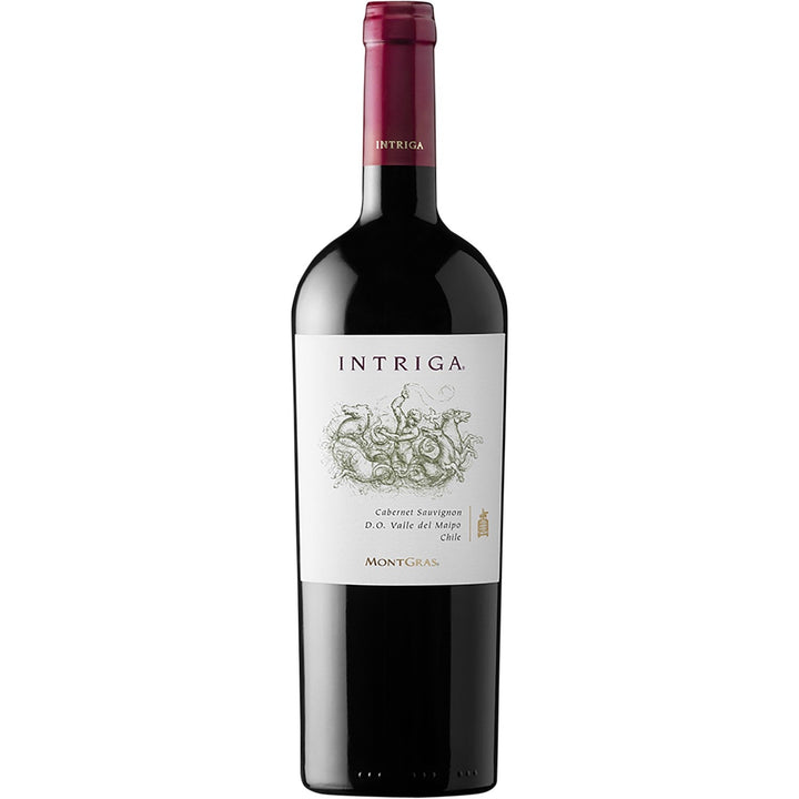 MontGras Intriga Cabernet Sauvignon Rotwein Wein trocken Chile (12 x 0.75l) - Versanel -